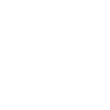 White flame icon on black background